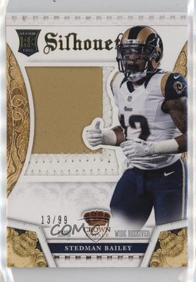 2013 Crown Royale Rookie Retail Silhouettes Prime 13/99 Stedman Bailey #33 1e55