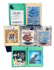 8 Track Tape Lot The Beatles Janis Joplin Johnny Cash Cream  More Classic Rock