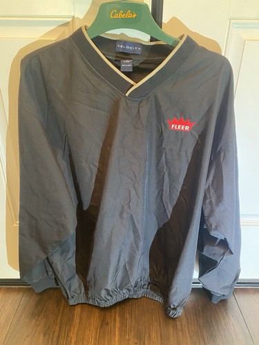 Vintage 1990s Fleer Sports Cards Size XL Windbreaker