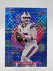JOSH ALLEN X-Fractor Uncommon Color Match Blue 42/75 - 2025 Topps Finest Bills