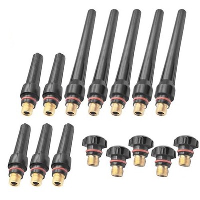 15 teiliges Schweißzubehör Set für WIG-Brenner kompatibel mit WP17 WP18 WP26