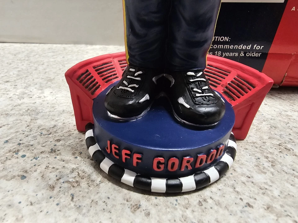 Jeff Gordon NASCAR 2001 Forever Collectibles FOCO #'d Bobblehead Nuevo en caja Foto 3 de 4