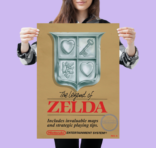 Retro NES Poster Vintage Super Nintendo Poster 80er 90er Jahre Wandkunst A5 A4 A3 A2 - Bild 51 von 52