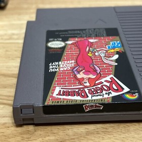 WHO FRAMED ROGER RABBIT Nintendo NES Game w Box / Case Shell Authentic