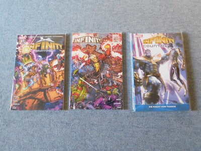 Infinity Countdown 1-2 & Megaband - Marvel - Panini - deutsch - komplett