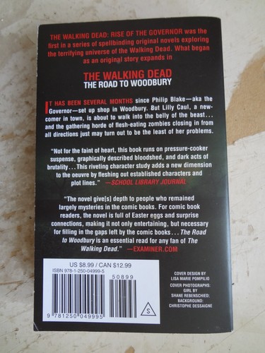ROBERT KIRKMAN & JAY BONANSINGA: The Road to Woodbury - VGC (Walking Dead) - Picture 2 of 2