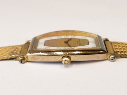 SOLVIL ET TITUS QUARTZ GOLD DIAL 27-8215-17 WOMEN FULL WORKING VINTAGE WATCH - Picture 4 of 22