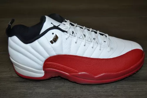 Air Jordan XII 12 Low Golf Taxi White Red Varsity DH4120 161 Mens Size 11.5 Nike