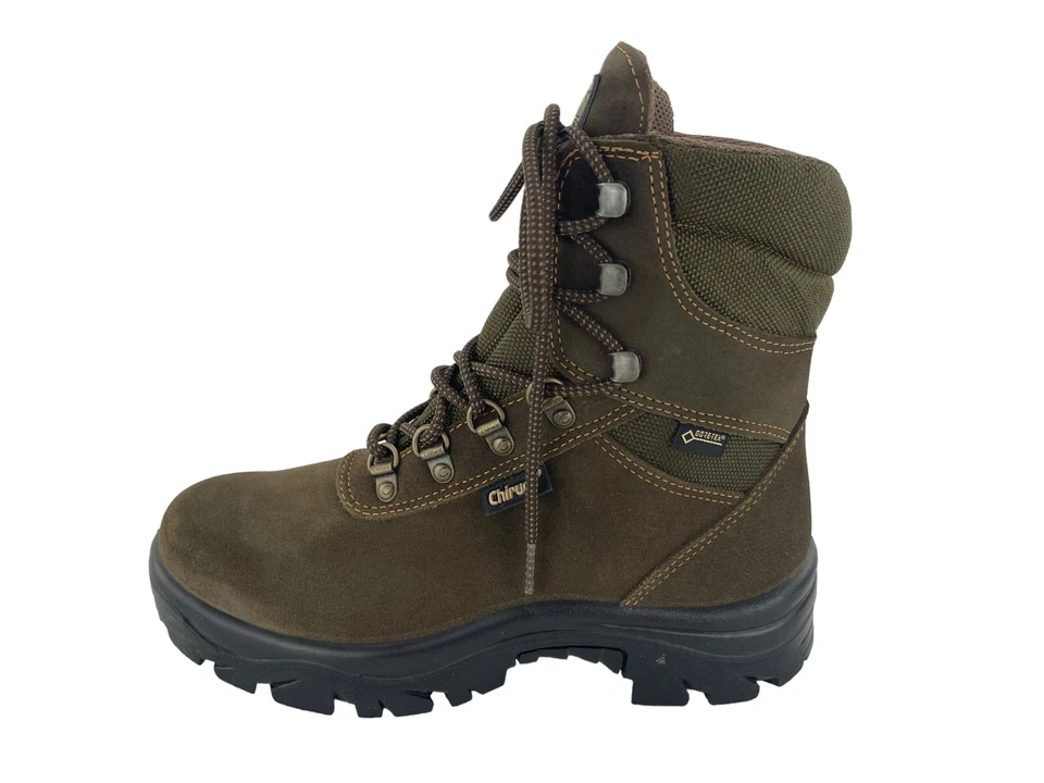 Chiruca Hunter Men's Olive Lace Up Outdoor Hunting Trekking Boots Size 39 - Image 3 of 4