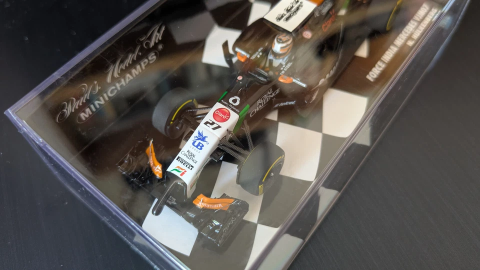 Force India VJM07 #27 Hulkenberg F1 2014 1/43 Minichamps super rare - Immagine 3 di 4