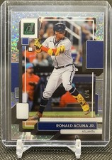 2022 Panini Chronicles RONALD ACUNA JR. Clearly Donruss Green SP 5/5! Braves
