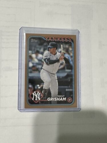2024 Topps Update Gold Trent Grisham # /2024 New York Yankees
