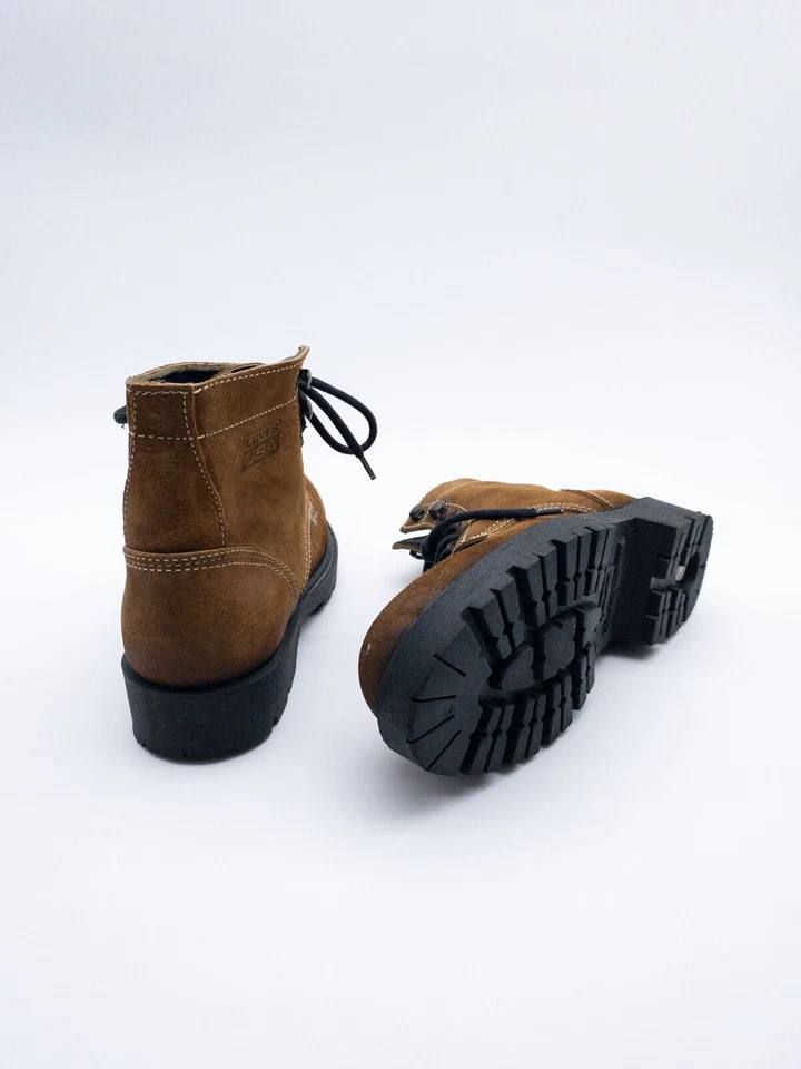 Levi's Unisex Bottes À Lacets Marron Taille 38 EU Art 23509-50 - Photo 2/3