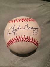 TUG MCGRAW 1980 PHILADELPHIA PHILLIES WORLD SERIES SIGNED NL BASEBALL COA