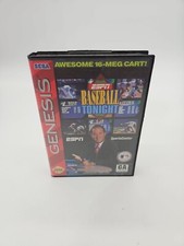 ESPN Baseball Tonight Sega Genesis, 1994 NO MANUAL