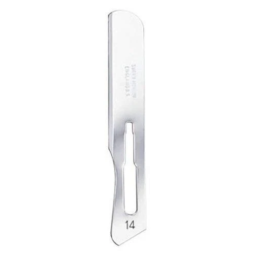 Precision-Crafted Carbon Steel Blades - Box of 100, Individually Wrapped - Picture 2 of 2