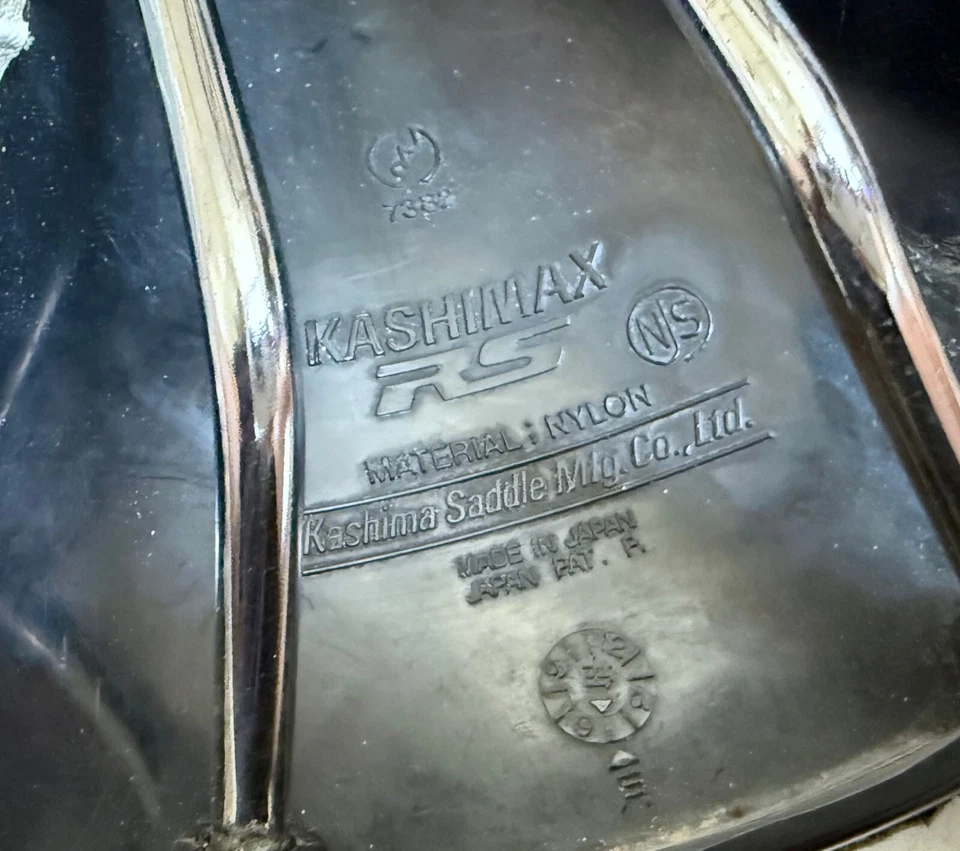 Sillín RARO KASHIMAX Bridgestone NJS Foto 2 de 4