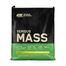Optimum Nutrition Serious Mass Protein Powder High-Calorie Gainer - 16 Servings