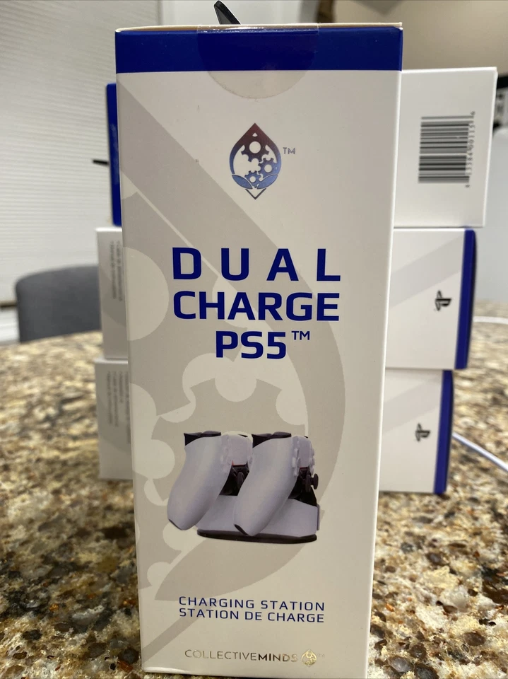 CollectiveMinds PS5 Dual Charge Charging Station for Sony PlayStation 5 - Image 2 of 3