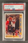 1991 Upper Deck Michael Jordan East All-Star Chicago Bulls Card #69 Mint PSA 9