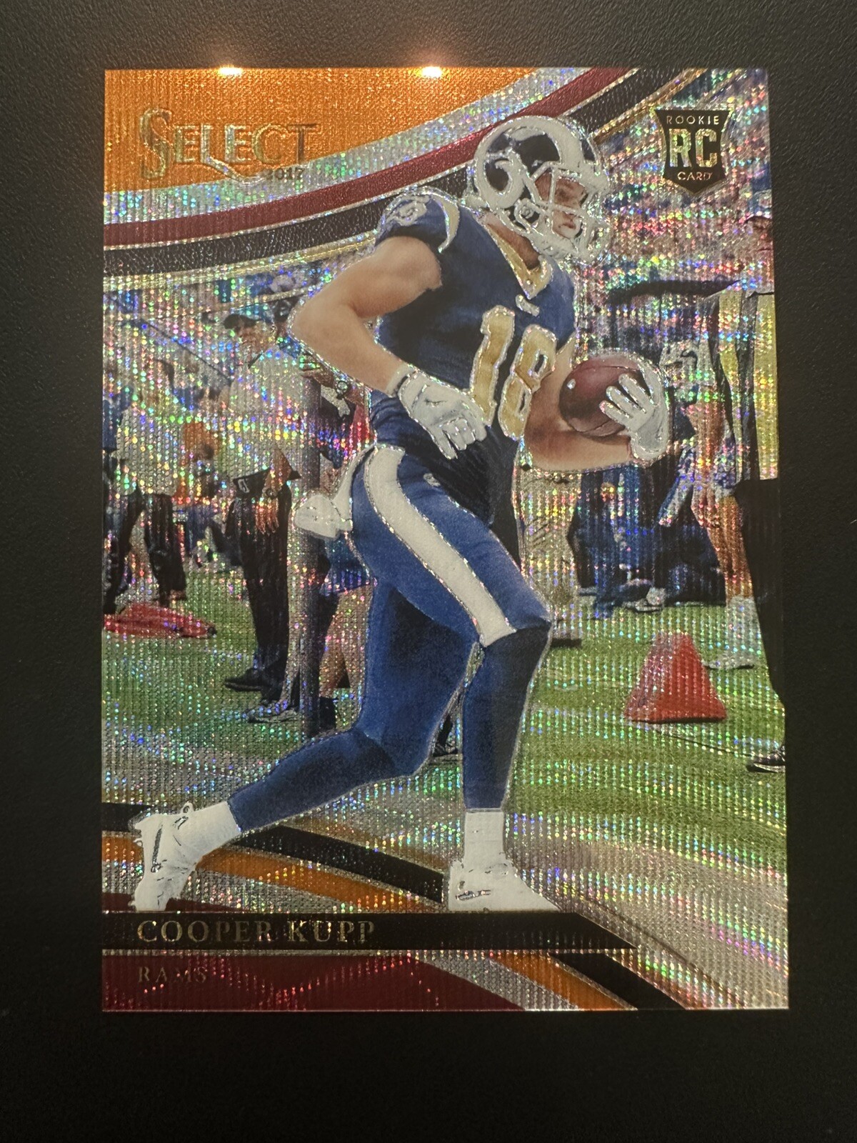 2017 Select Cooper Kupp /99 RC Tri-Color SSP Field Level Prizm #246 Gradable🔥!
