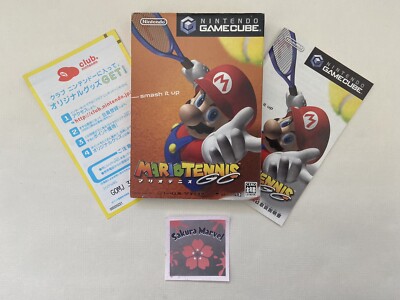Nintendo GameCube Mario Tennis GC Complete In Box Japanese Game Tested Used JP