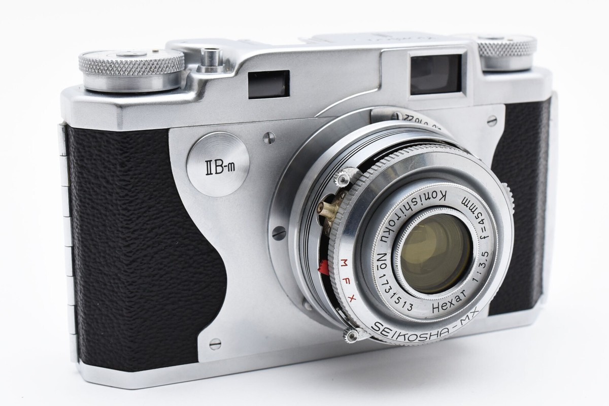 Konica Ⅱ Bm MINT》Konica IIB-m II B-m Rangefinder 35mm Film Camera 45mm F/3.5
