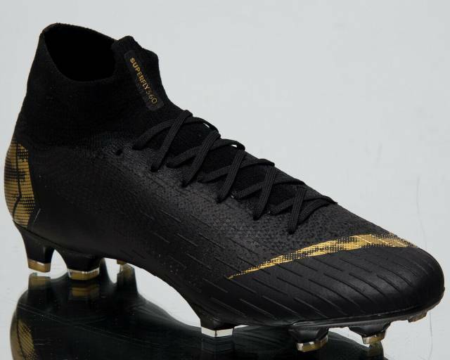 black and gold nike mercurial superfly