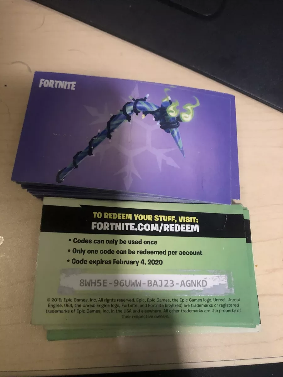 COMMENT OBTENIR DES CODES POUR LA PIOCHE MINTY (PIOCHE LA PLUS RARE) SUR  FORTNITE ! 