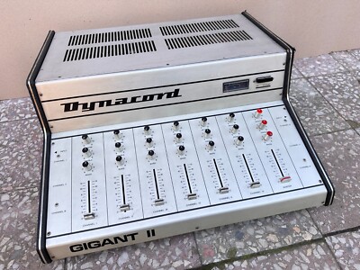 Dynacord GIGANT II Vintage Tube Amplifier 6-Channel Power Mixer