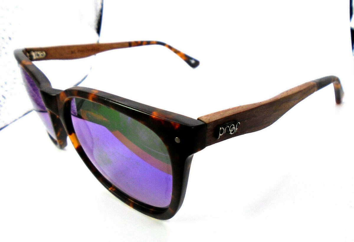 Proof Scout Polarized Sunglasses - Women’s black white wood design Terra main image 3