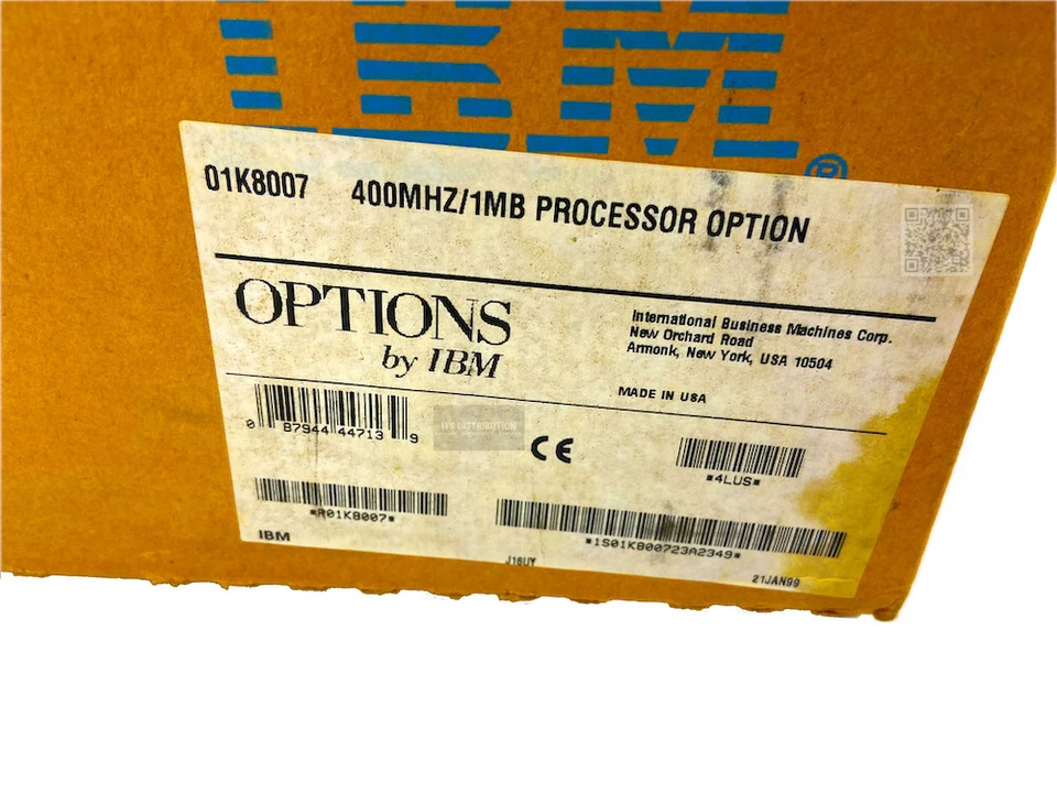 01K8007 I New Sealed IBM Intel Pentium II Xeon 400MHz CPU Upgrade - Image 2 of 4