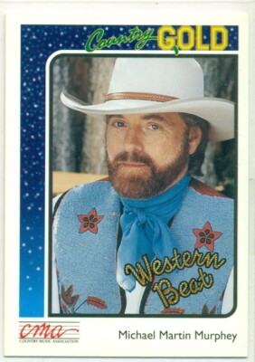 TRADING CARD - COUNTRY GOLD - 1992 - STERLING CARDS - MICHAEL MARTIN MURPHEY