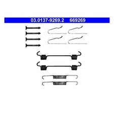 ATE 03.0137-9269.2 Zubehörsatz Feststellbremsbacken Hinten für Mercedes-Benz
