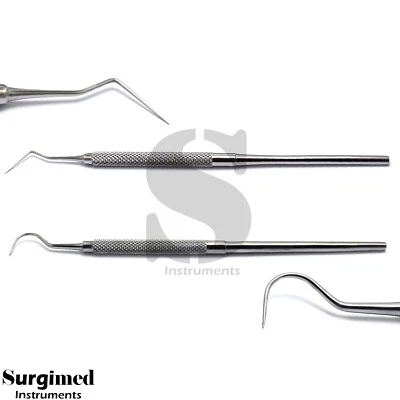 MEDSPO Zahnarzt Instrumente Zahnpflege Zahnsonde Zahnsteinentferner Zahnsteinkratzer