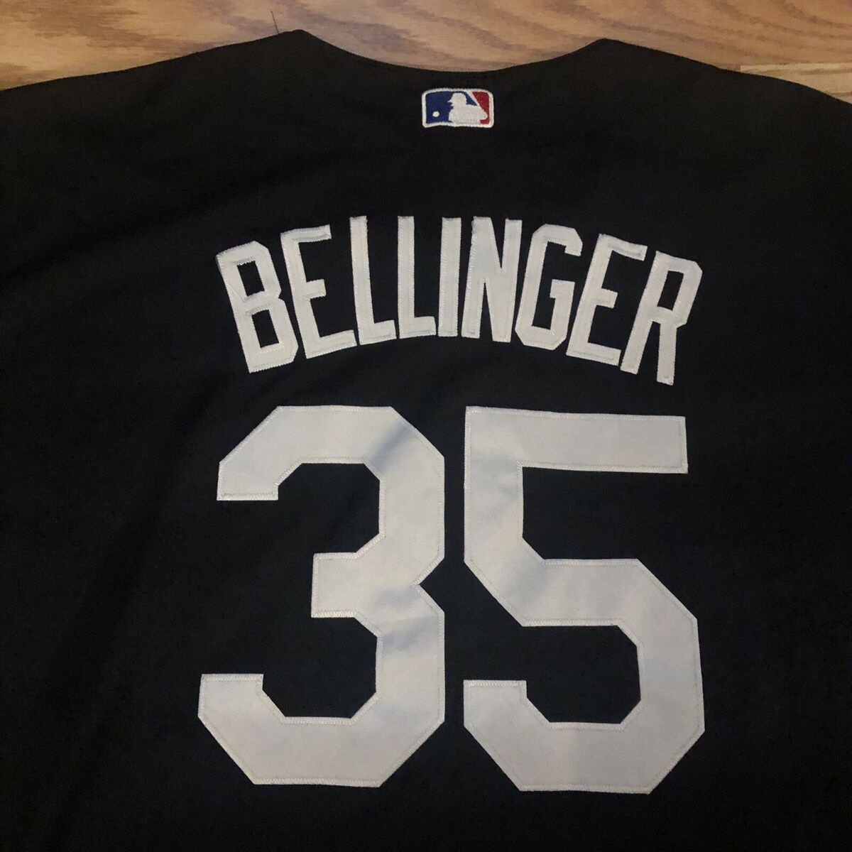 NIKE MLB Los Angeles Dodgers #35 Bellinger Black Jersey NIKE MLB Los Angeles Dodgers #35 Bellinger Black Jersey