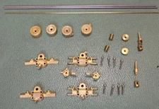 1/87 Statically modified mini axle kit (US SELLER & SHIP)