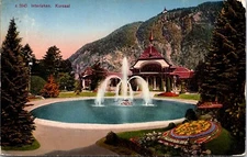 Vintage PPC - Interlaken. Kursaal - J8316