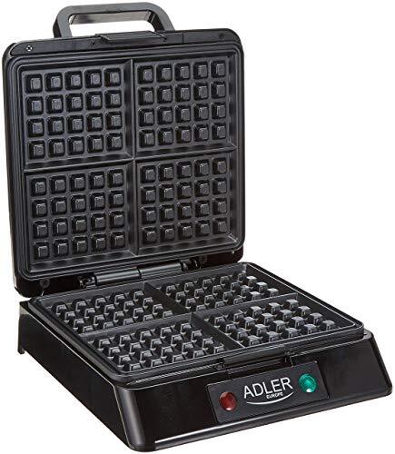 Macchina Waffle Adler AD 3036: Colazione Belga a Casa Tua 1500W