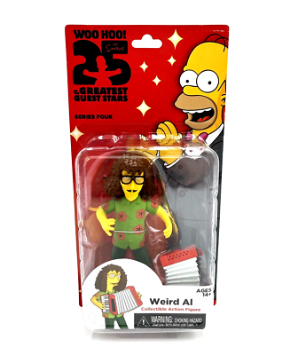 NECA Simpsons 25th Anniversary Weird Al Yankovic Figure Series 4
