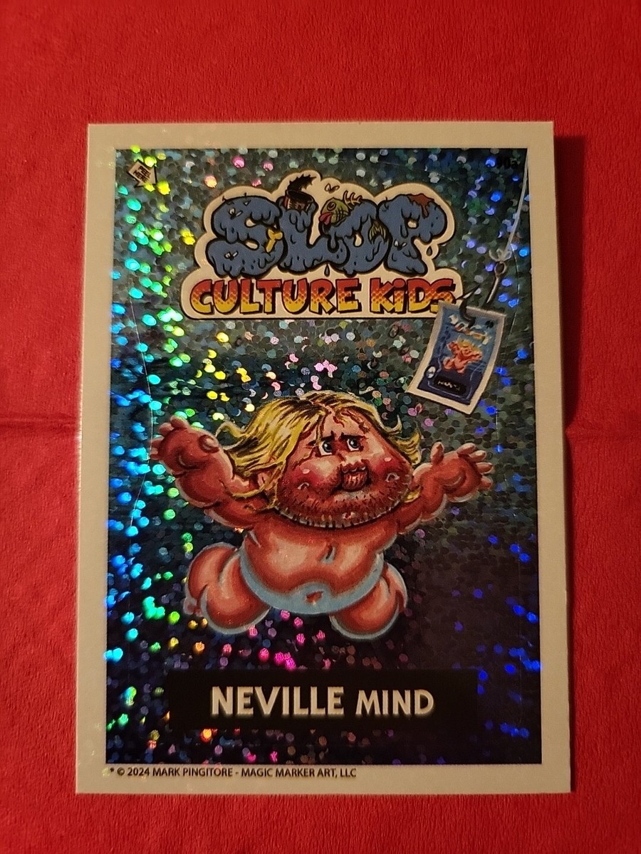 SP Foil Nirvana Nevermind Kurt Cobain Slop Culture Kids Garbage