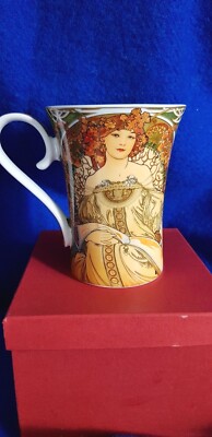 QUEEN ISABELL LIMITED COLLECTION LUXUS Fine China MUG UVP35  BOXED Xmas GIFT
