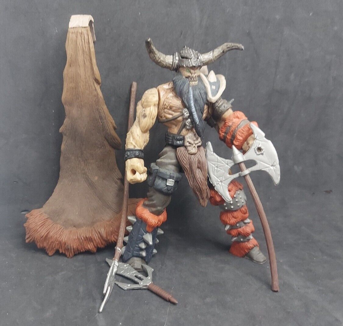 Viking Spawn Series 5 Ultra Action Figure Ax Chopping Arm Action, McFarlane  Toys