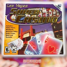 Las Vegas Super Casino Software For PC WINDOWS XP COMPATIBLE