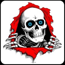 Powell Peralta Skateboard Sticker Ripper Bl W...