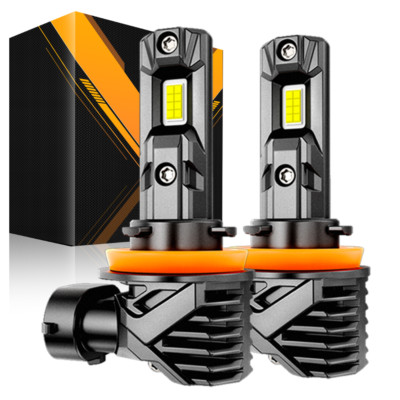 AUXBEAM H11 H9 H8 LED Headlight Bulb Low Beam Fog Light 60W 20000LM 6500K Canbus