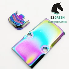 For Glock fit GEN 1-5 Fit G17 / 19/26 3D Cover and RMR Slide Plate Combo Rainbow