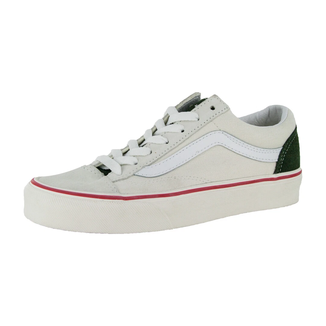 Vans "Retro Sport Style 36" Sneakers (Marshmallow/Kombu Green)  Skate Shoes | Ebay