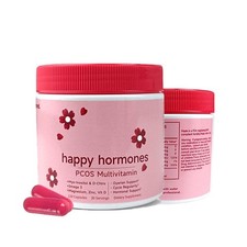 Happy Hormones PCOS Multivitamin, /Hormone Balance for Women, Myo-Inositol &...