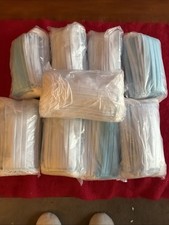 450 PCS Disposable Face Mask Non Medical Surgical 3 Ply Ear loop Blue Masks
